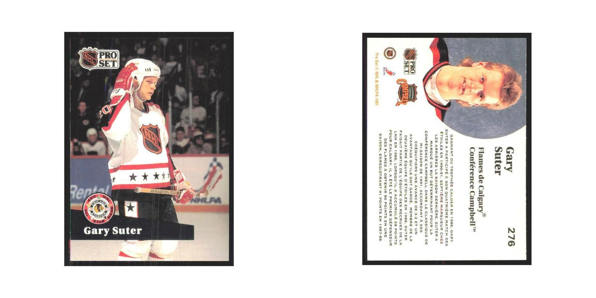 1991 Pro Set Gary Suter Calgary Flames #276