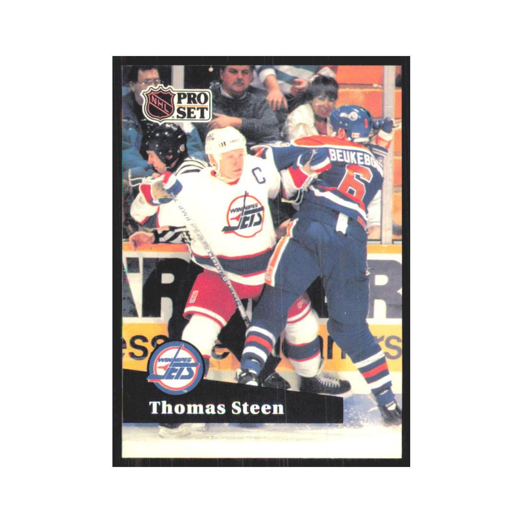 1991 Pro Set Thomas Steen Winnipeg Jets #271
