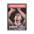 1990 NBA Hoops Collect A Books Dennis Rodman Pistons #46