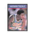 1990 NBA Hoops Collect A Books Wayman Tisdale Kings #12