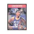 1990 NBA Hoops Collect A Books Sam Bowie Nets #1
