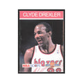 1990 NBA Hoops Collect A Books Clyde Drexler Blazers #3