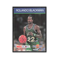 1990 NBA Hoops Collect A Books Rolando Blackman Mavericks #38
