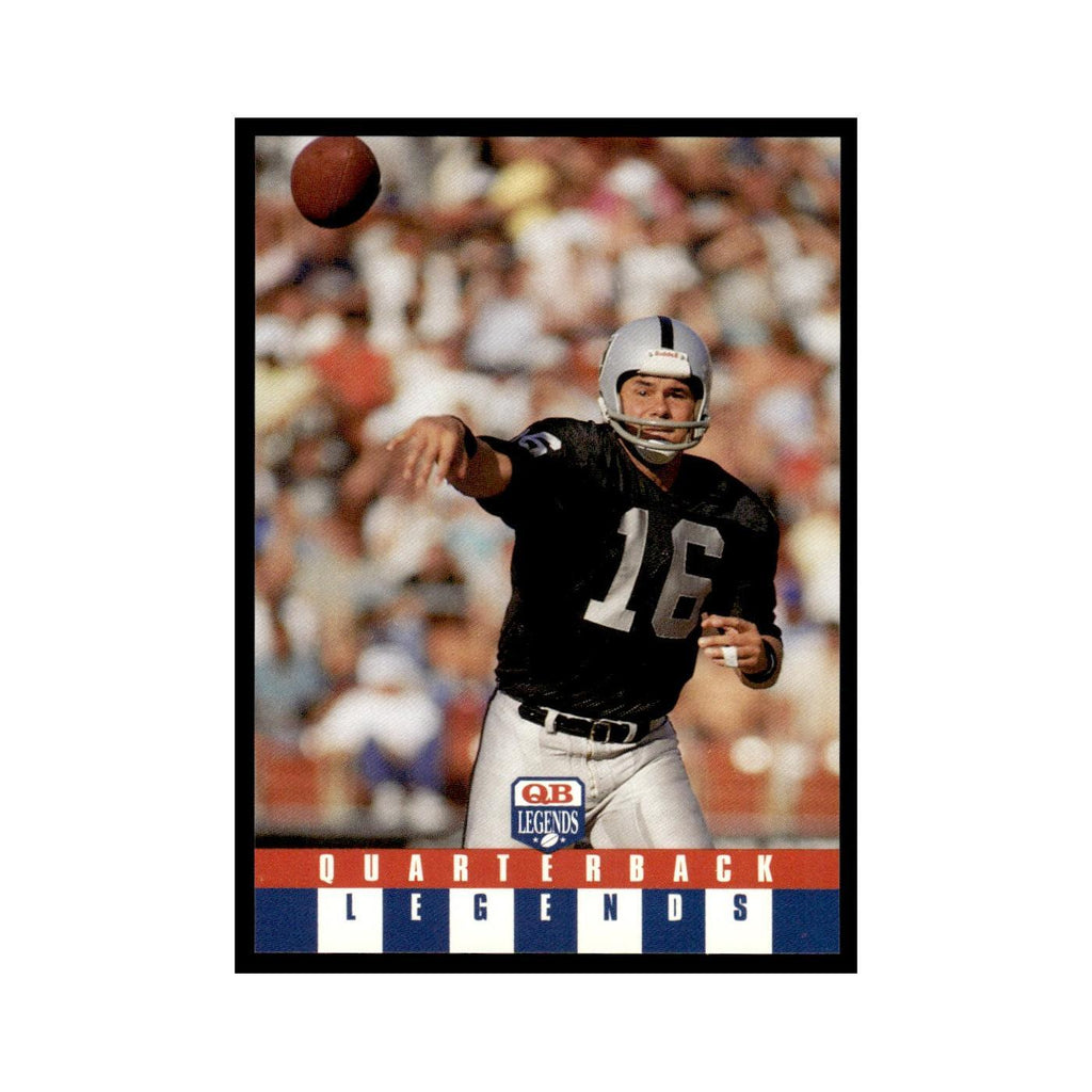 Jim Plunkett 1991 Quarterback Legends #35 Oakland Raiders Football Card NM