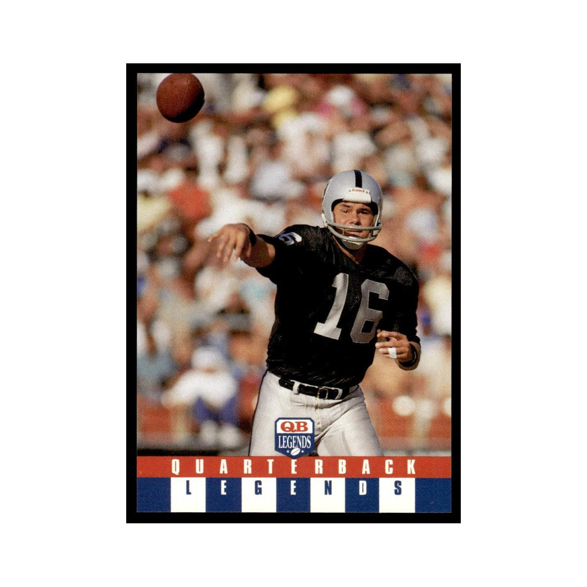 Jim Plunkett 1991 Quarterback Legends #35 Oakland Raiders Football Card NM