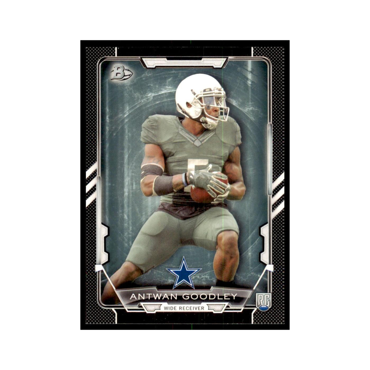 2015 Bowman Antwan Goodley RC Football Cards #53