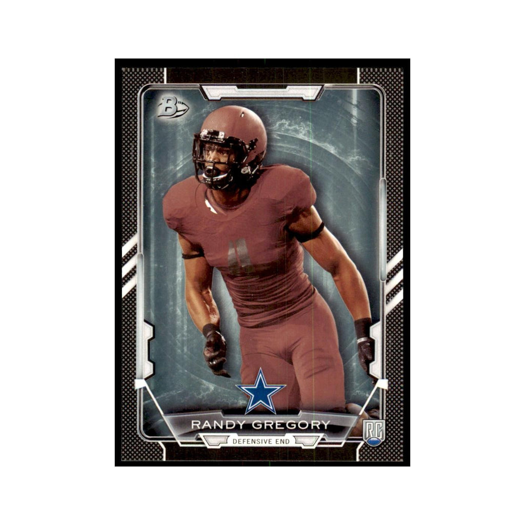 2015 Bowman Randy Gregory RC Football Cards #6
