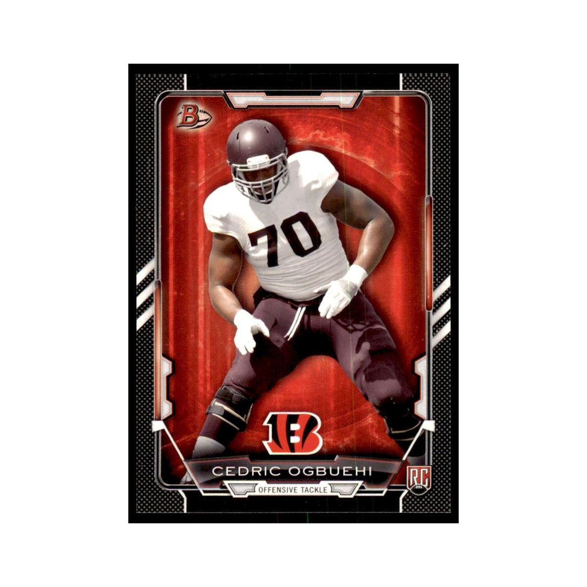 2015 Bowman Cedric Ogbuehi RC Football Cards #19
