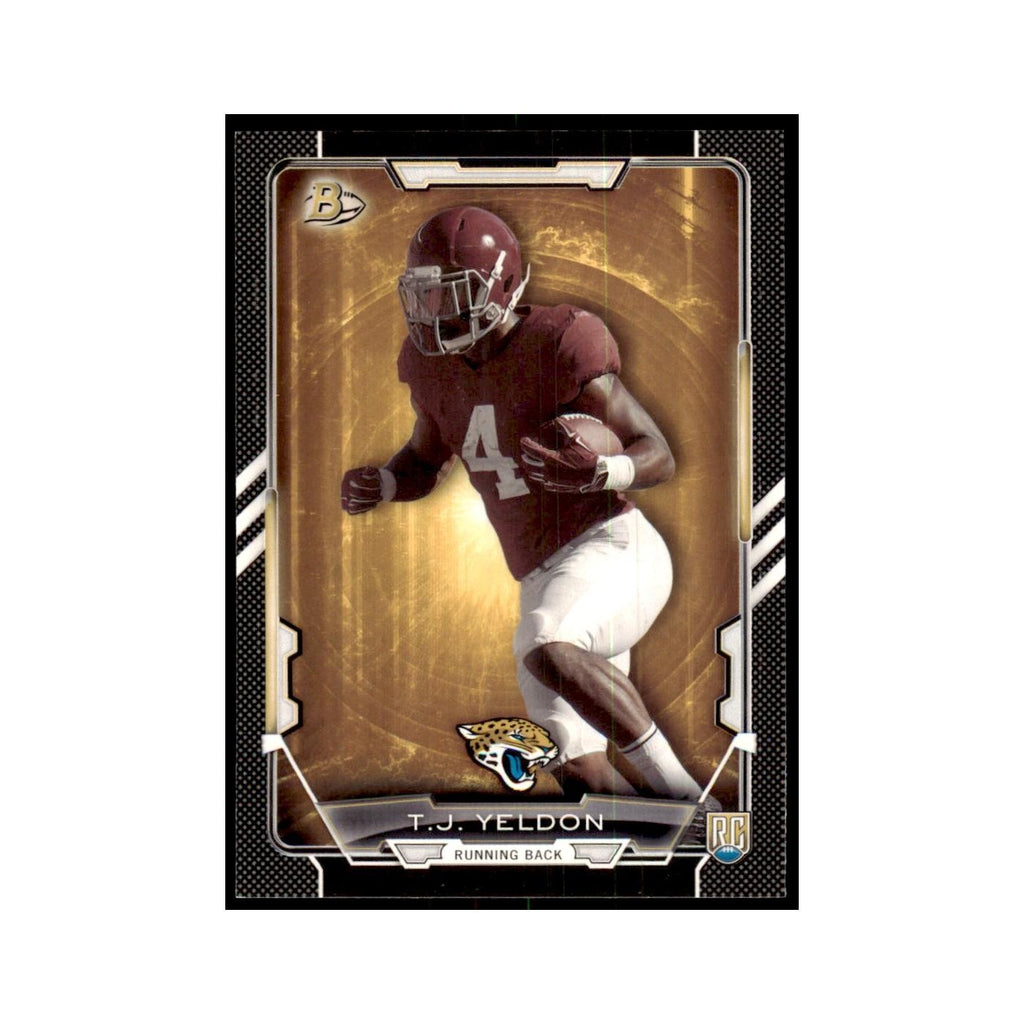 2015 Bowman T.J. Yeldon RC Football Cards #27