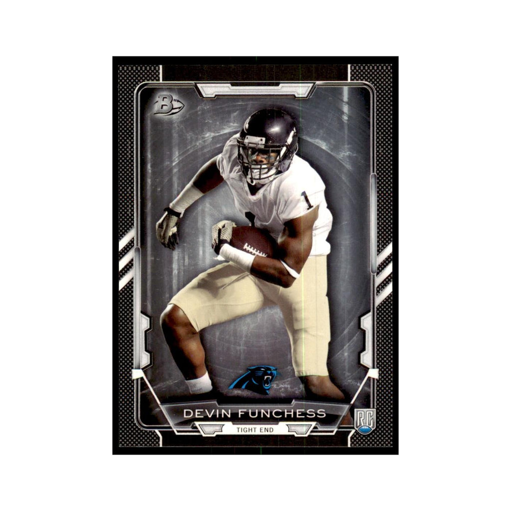 2015 Bowman Devin Funchess RC Football Cards #40
