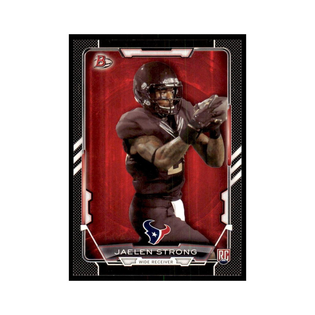 2015 Bowman Jaelen Strong RC Football Cards #46