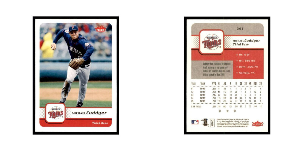 2006 Fleer Michael Cuddyer Baseball Cards #367