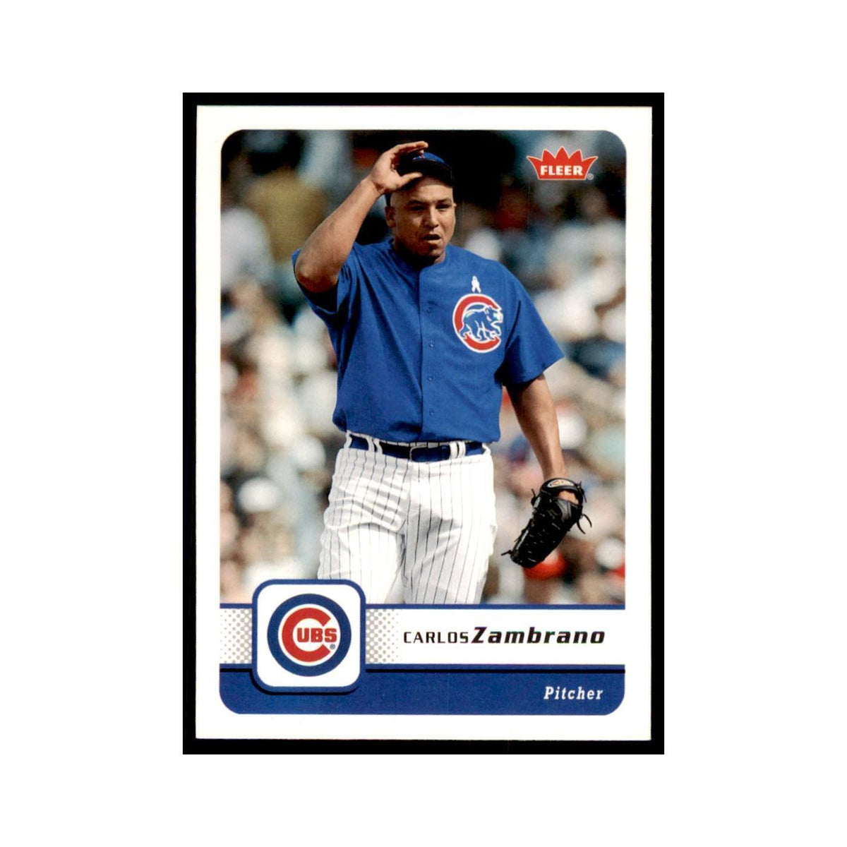2006 Fleer Carlos Zambrano Baseball Cards #97