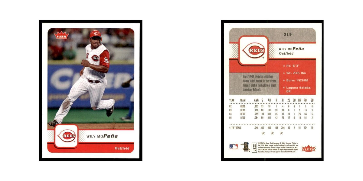 2006 Fleer Wily Mo Pena Baseball Cards #319