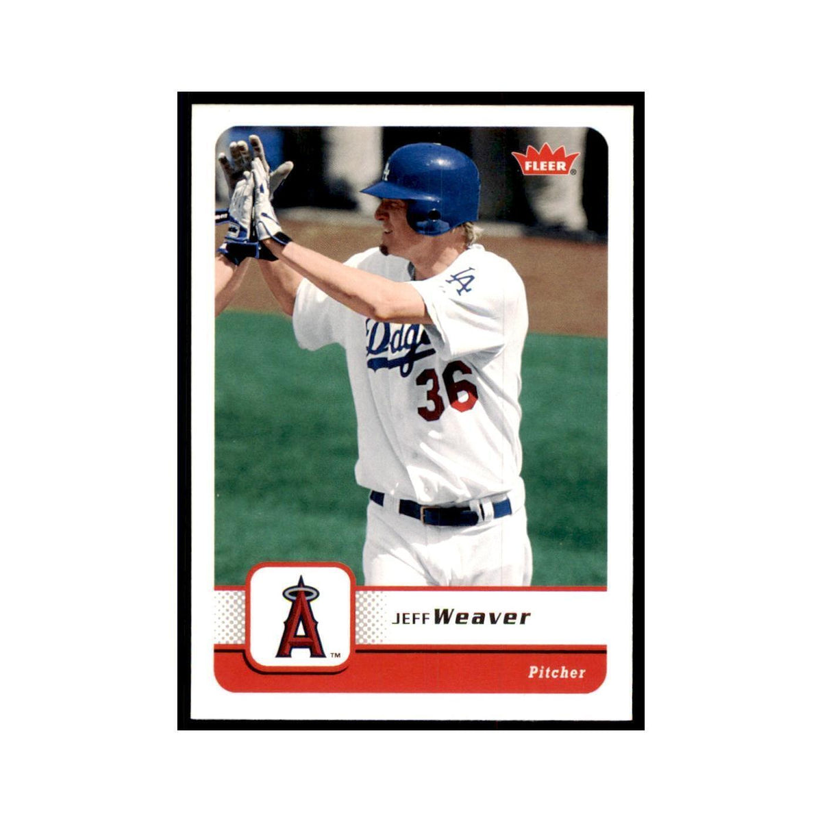 2006 Fleer Jeff Weaver Baseball Cards #146