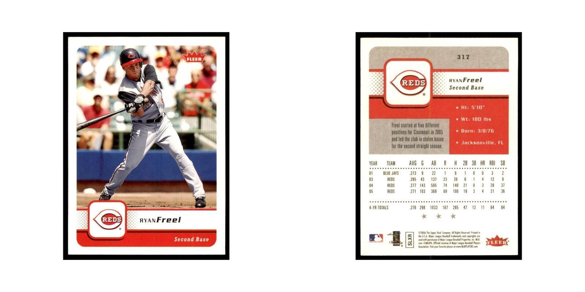 2006 Fleer Ryan Freel Baseball Cards #317