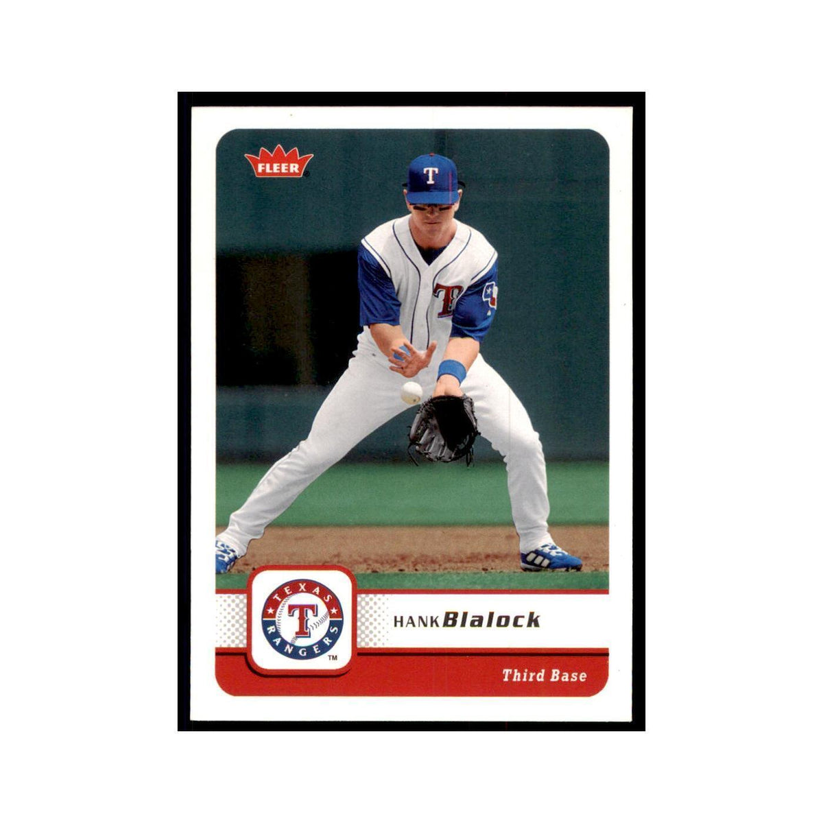 2006 Fleer Hank Blalock Baseball Cards #285