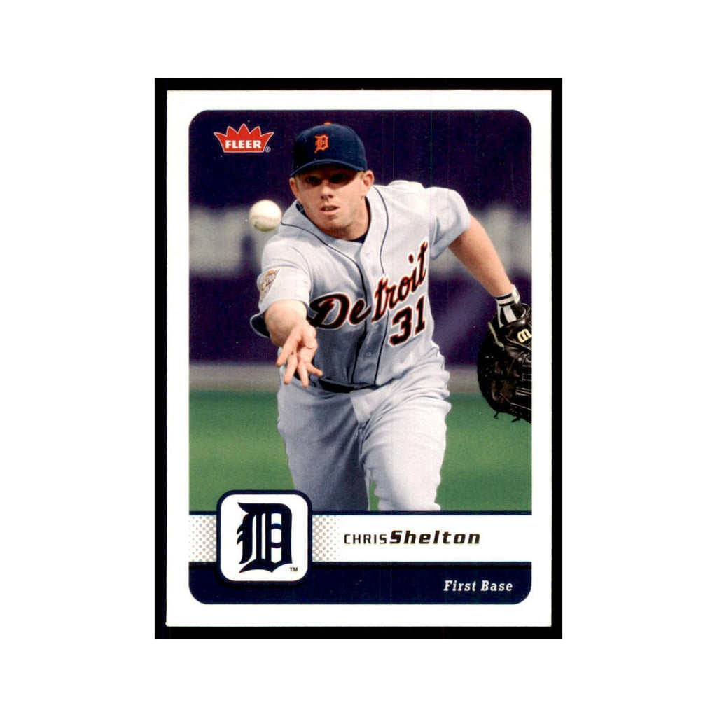 2006 Fleer Chris Shelton Baseball Cards #347