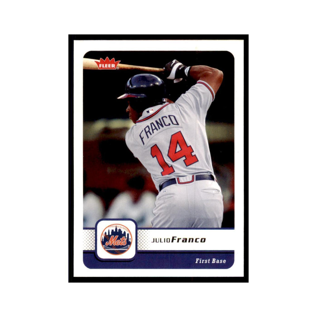 2006 Fleer Julio Franco Baseball Cards #62