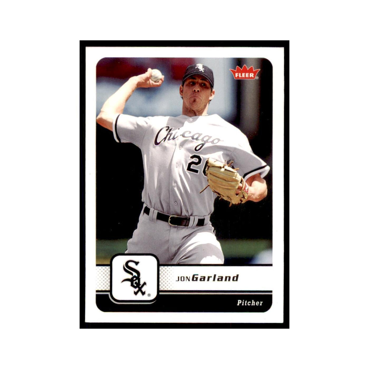 2006 Fleer Jon Garland Baseball Cards #379