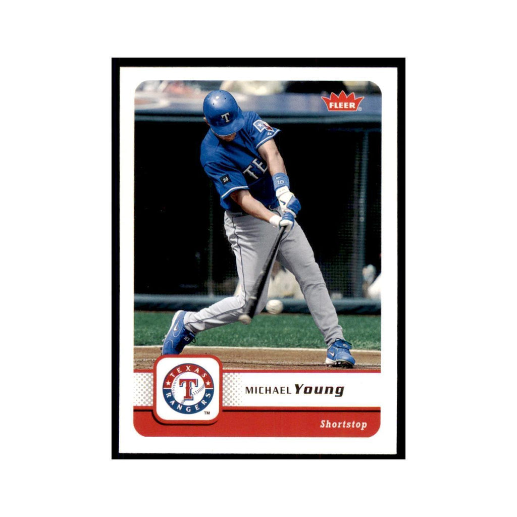 2006 Fleer Michael Young Baseball Cards #290