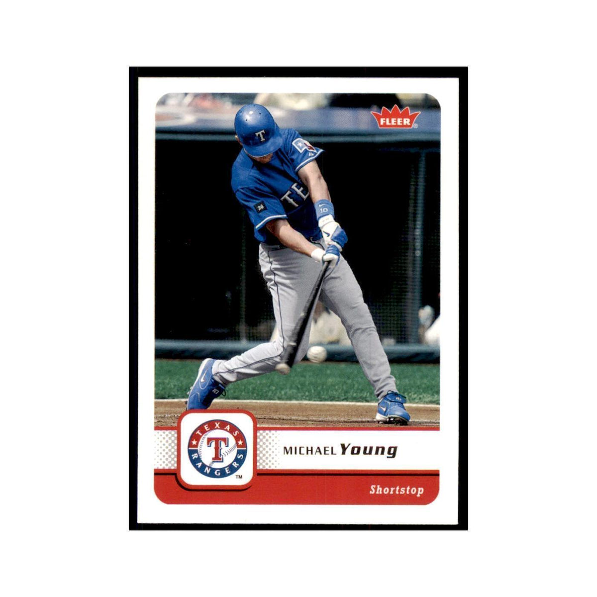2006 Fleer Michael Young Baseball Cards #290