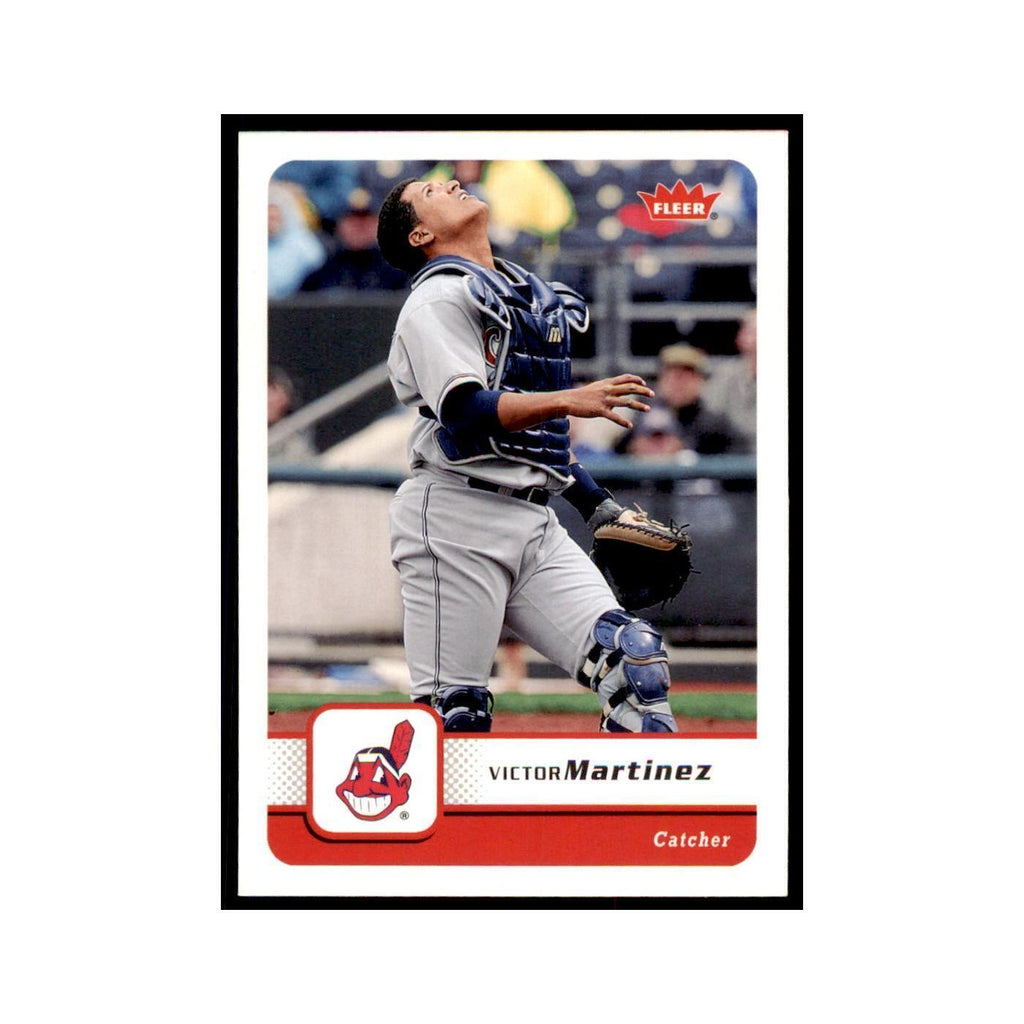2006 Fleer Victor Martinez Baseball Cards #176