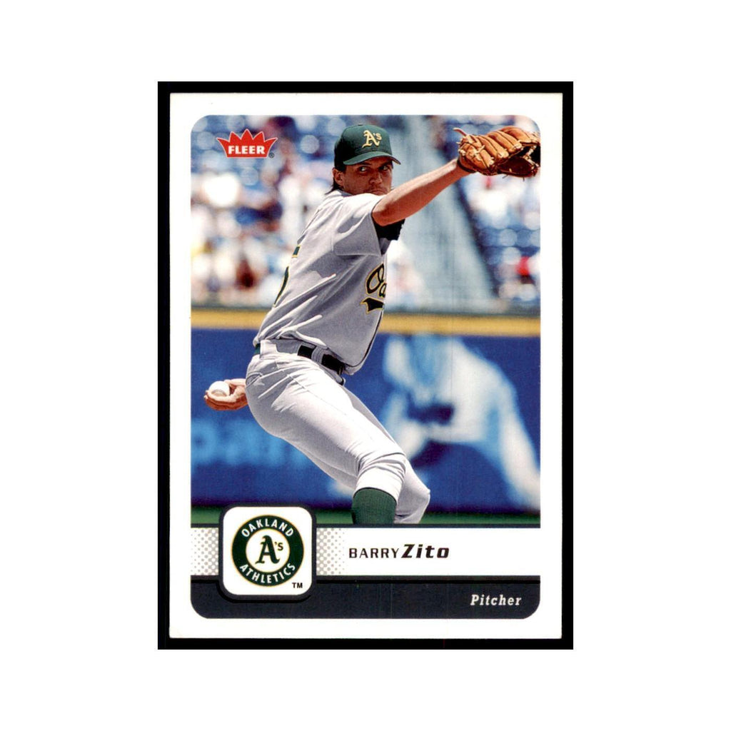 2006 Fleer Barry Zito Baseball Cards #28