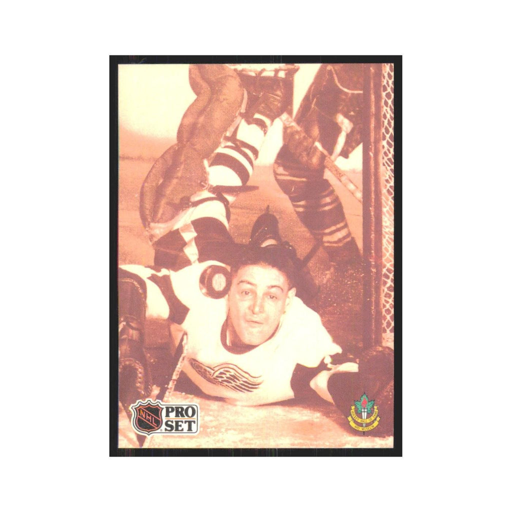 1991 Pro Set Terry Sawchuk Detroit Red Wings #343