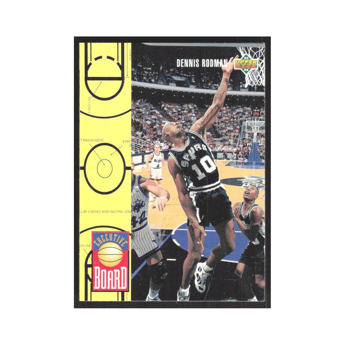 1993 Upper Deck Dennis Rodman Spurs #421