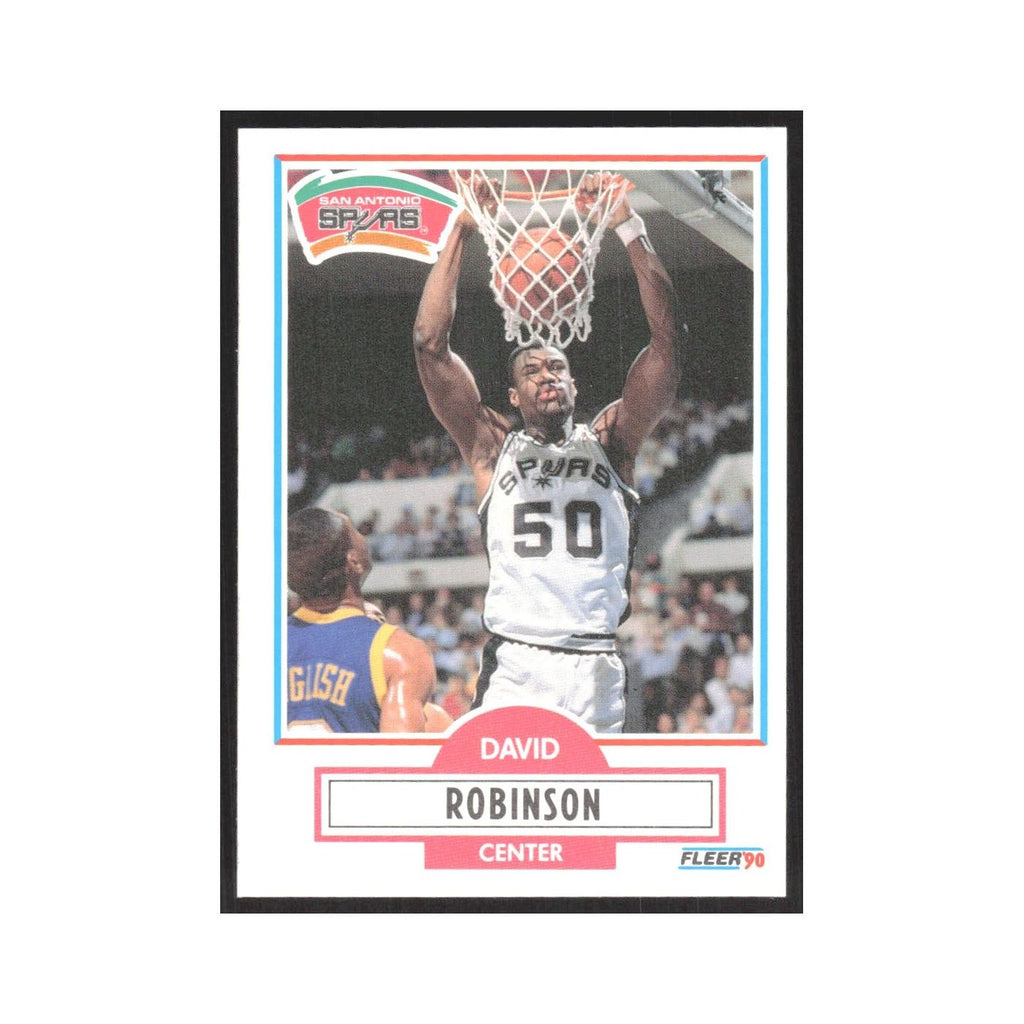 1990 Fleer David Robinson Spurs #172