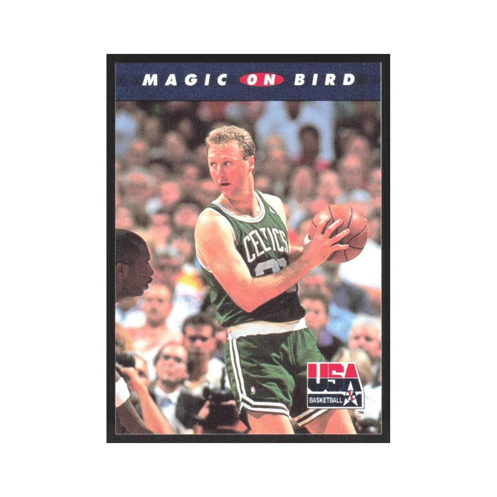1992 SkyBox USA Magic on Bird Celtics #102