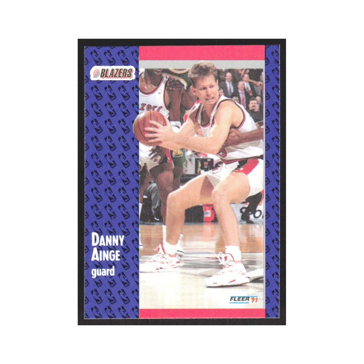 1991 Fleer Danny Ainge Blazers #167