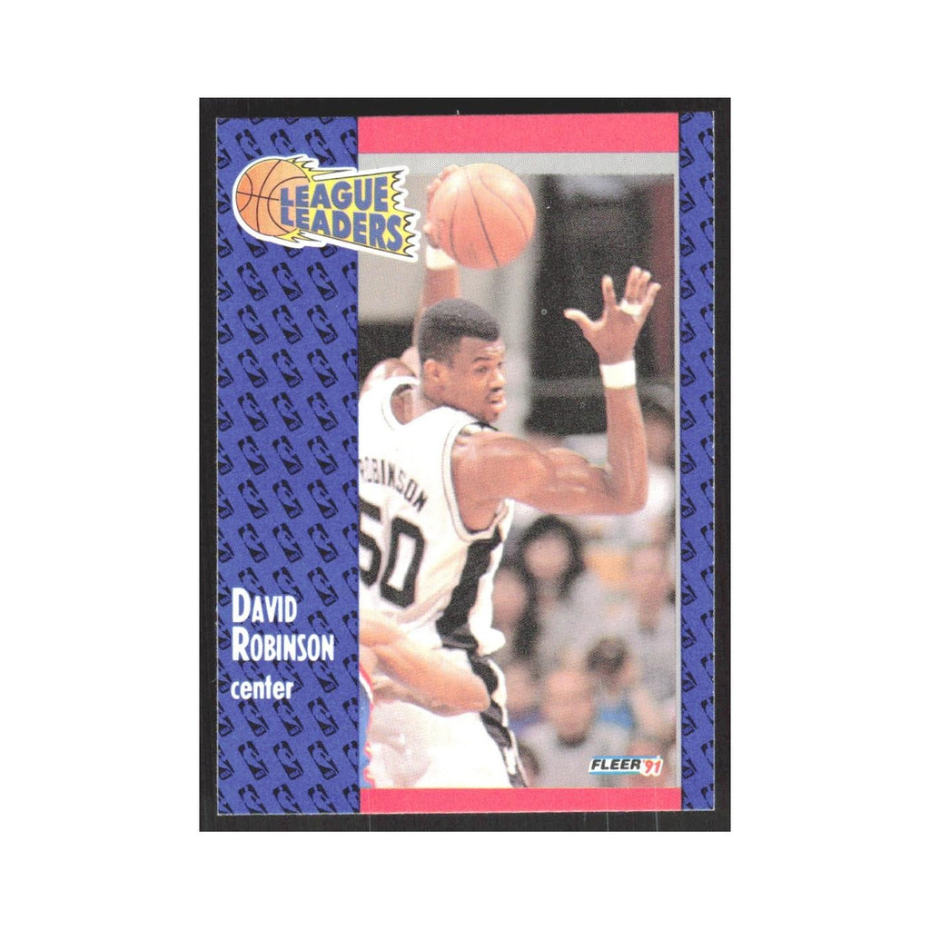 1991 Fleer David Robinson Spurs #225