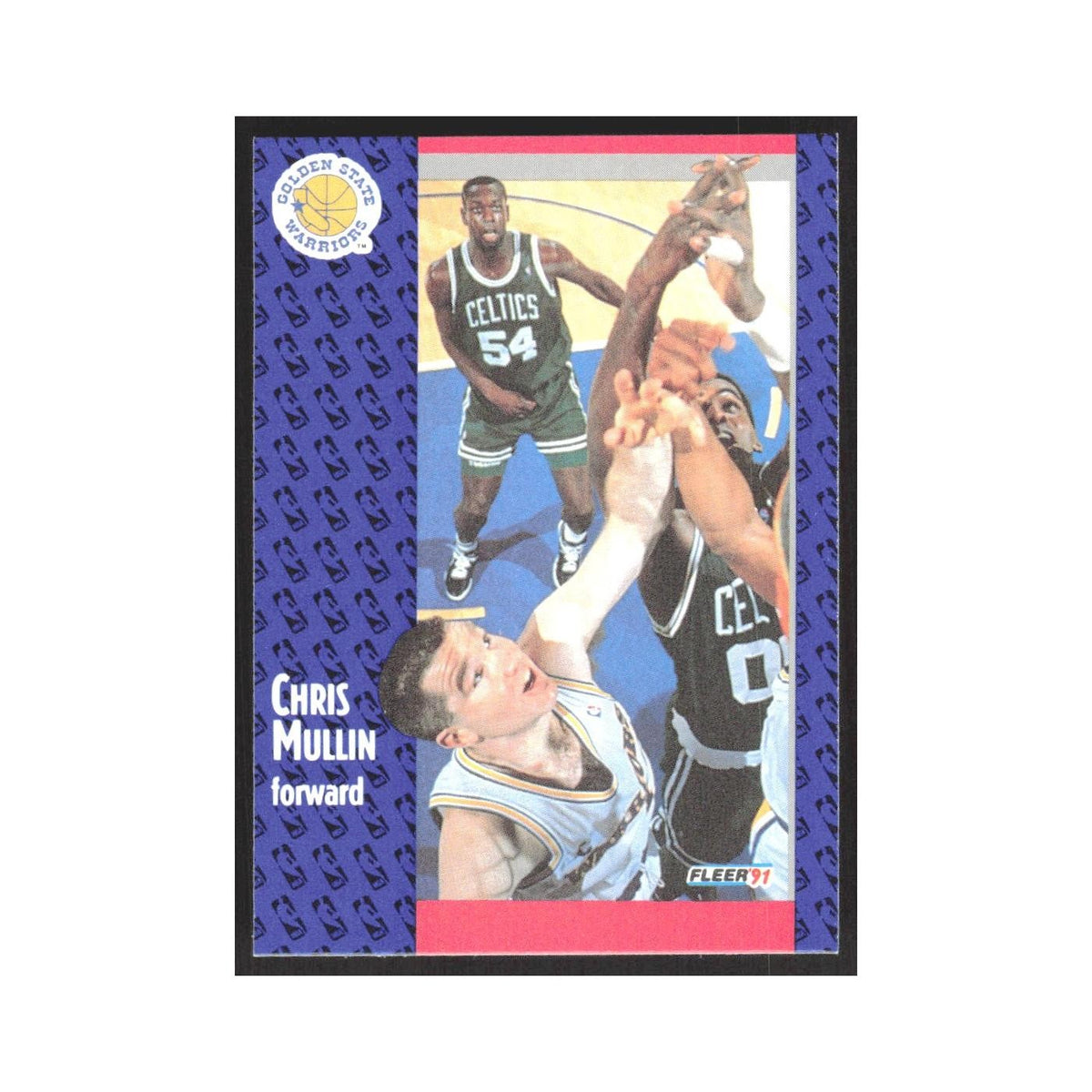 1991 Fleer Chris Mullin Golden State Warriors #69