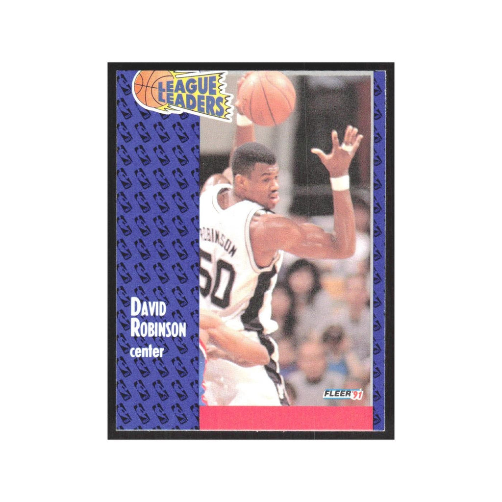 1991 Fleer David Robinson Spurs #225