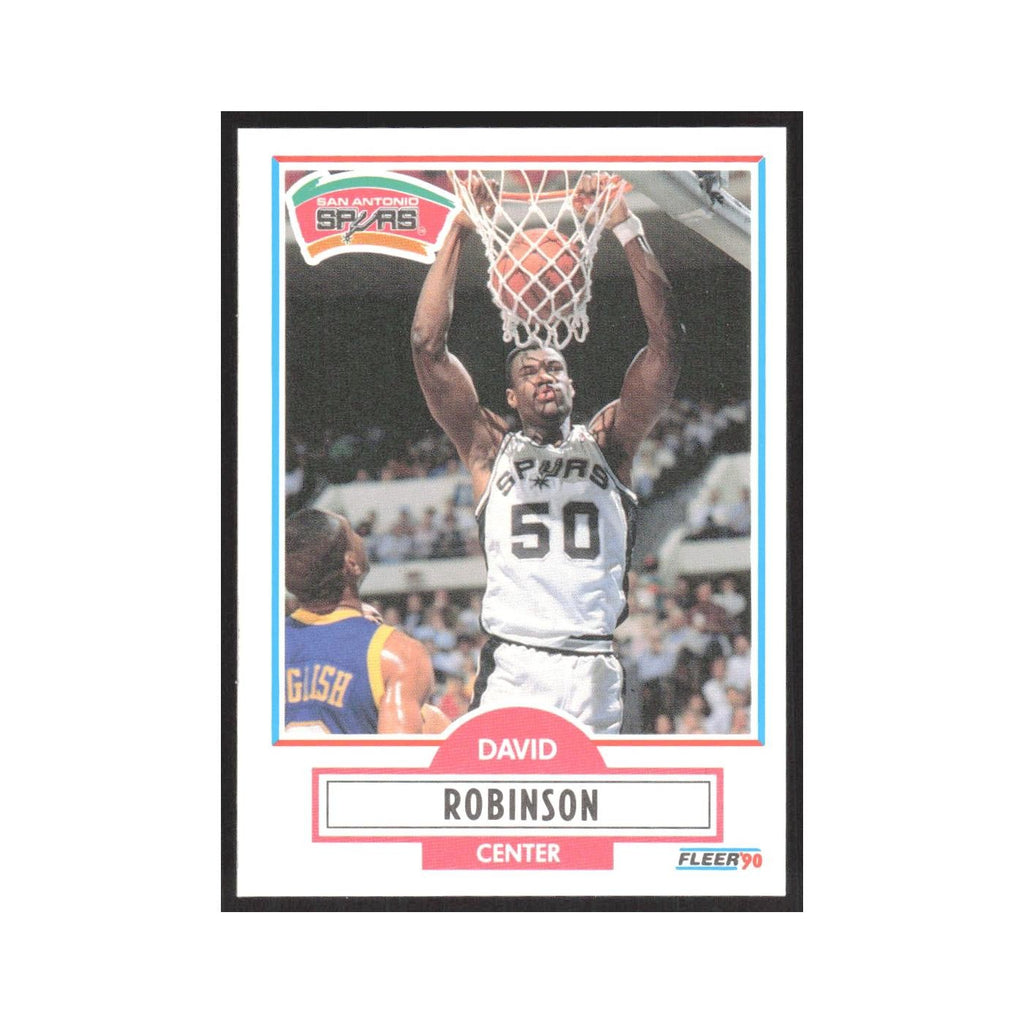 1990 Fleer David Robinson Spurs #172