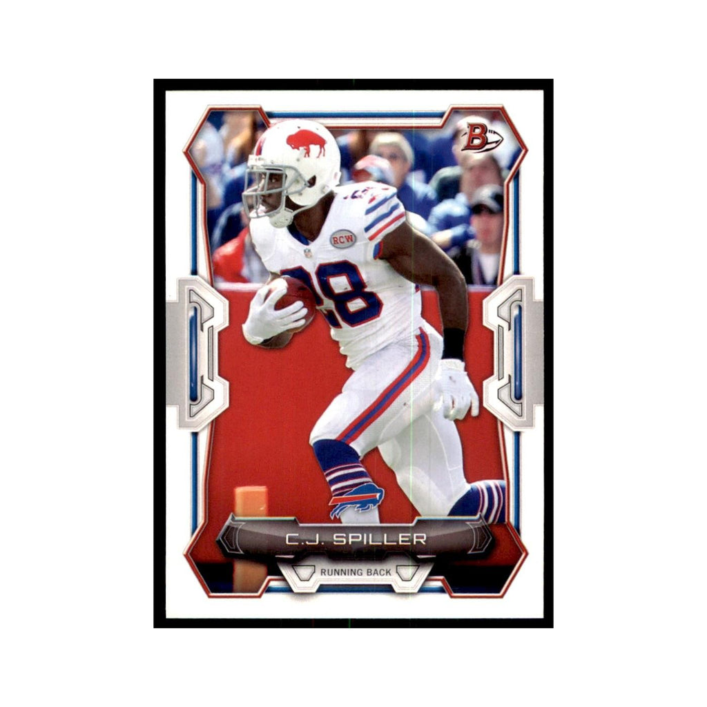 2015 Bowman C.J. Spiller Football Cards #13
