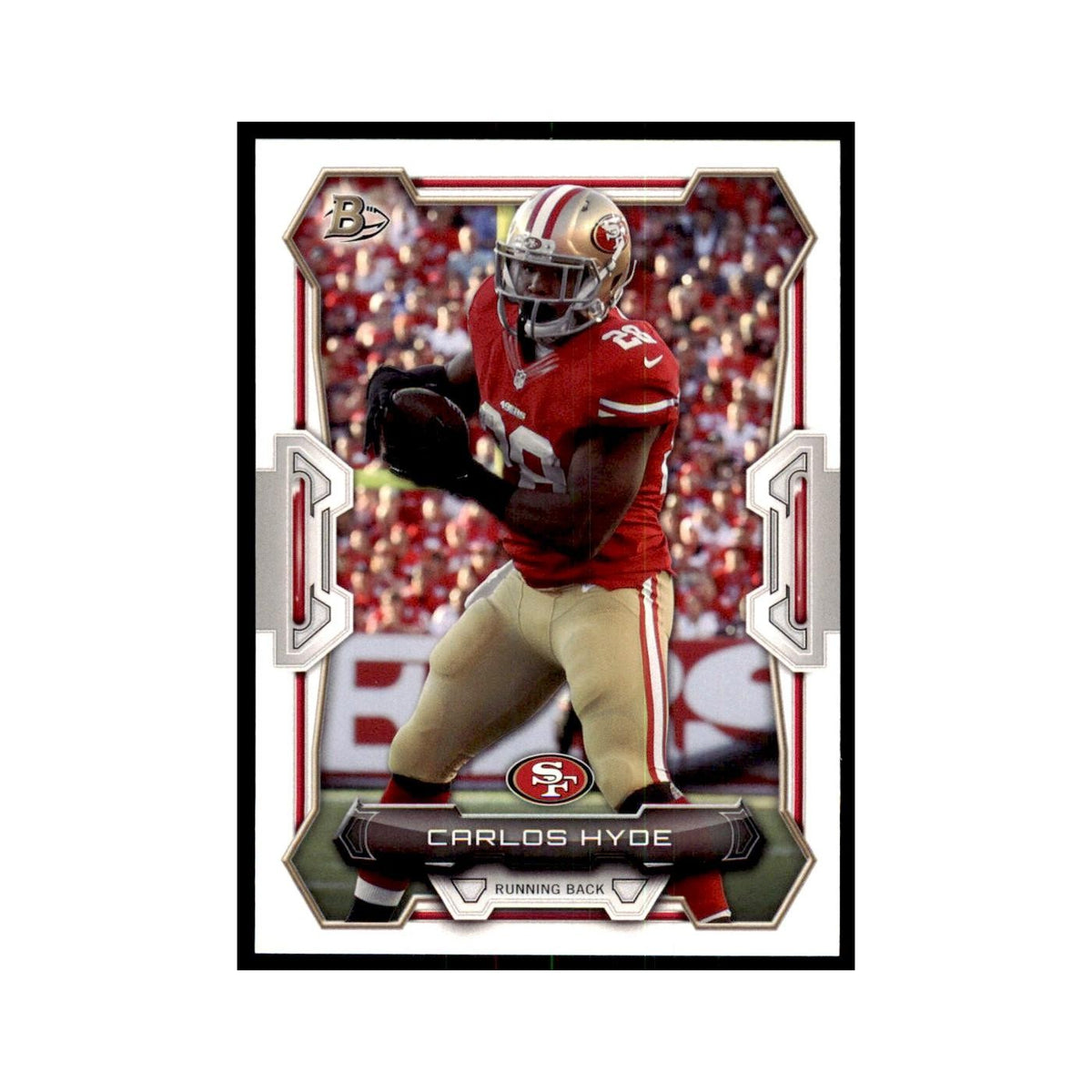 2015 Bowman Carlos Hyde Football Cards #96