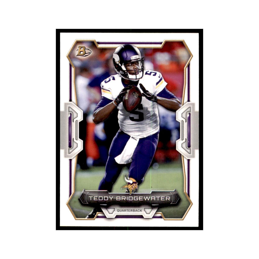 2015 Bowman Teddy Bridgewater Football Cards #65
