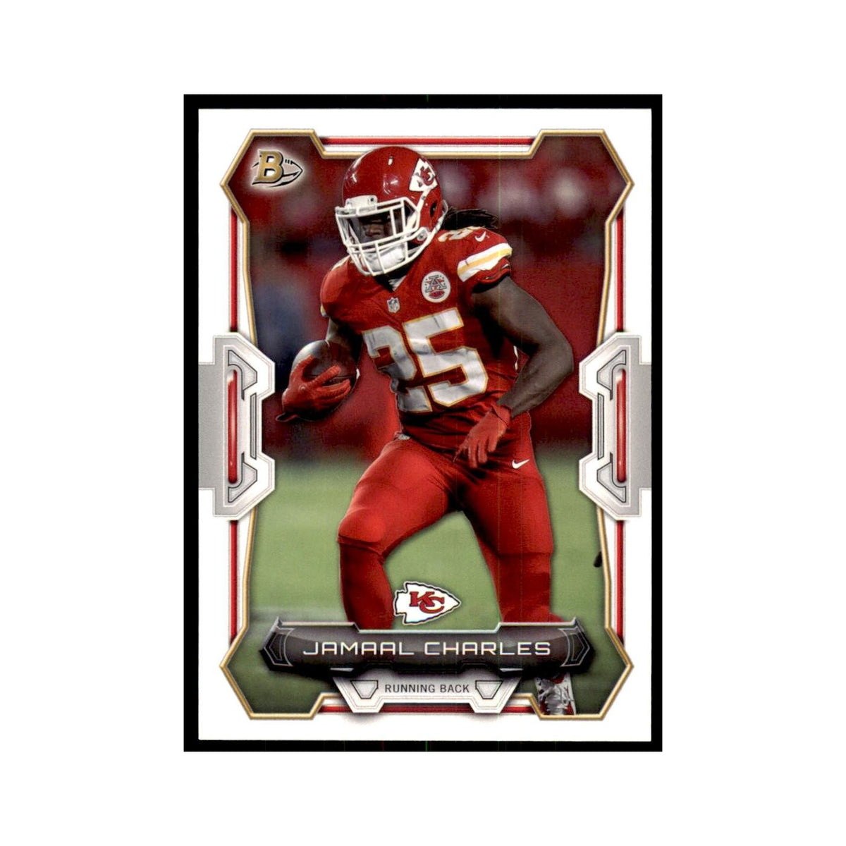 2015 Bowman Jamaal Charles Football Cards #60