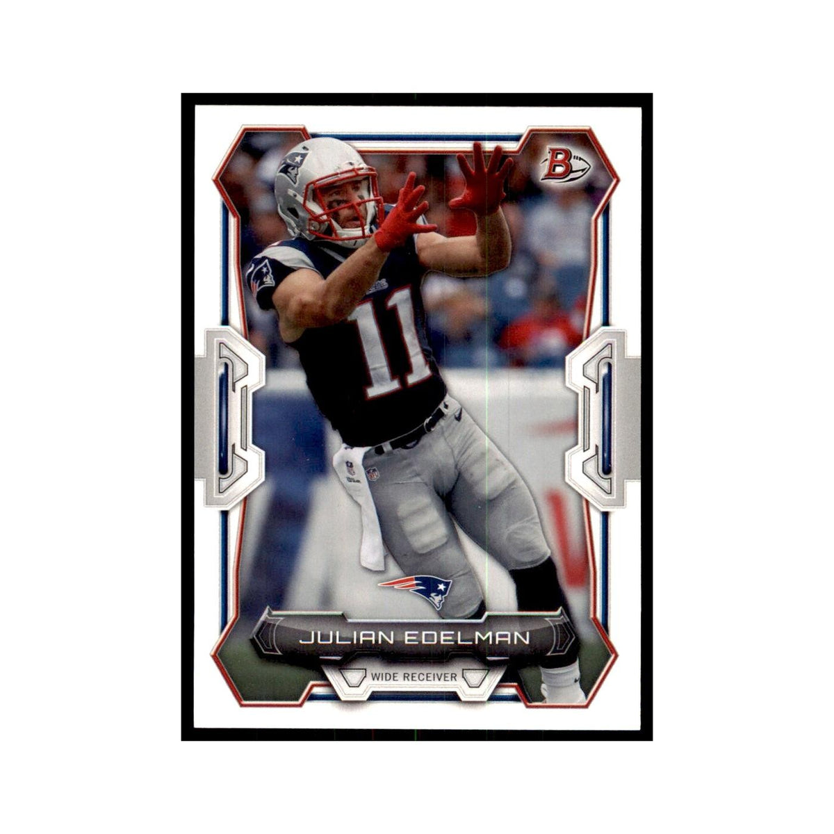 2015 Bowman Julian Edelman Football Cards #68