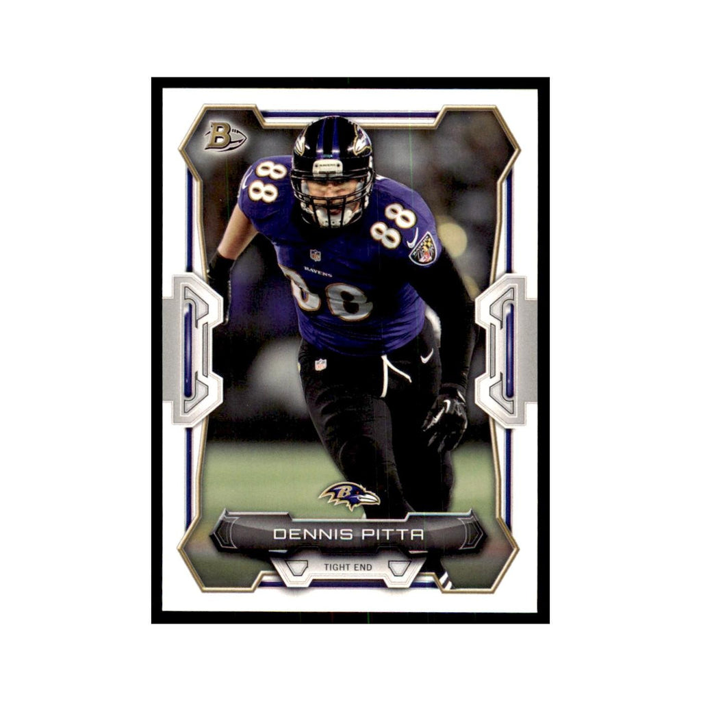 2015 Bowman Dennis Pitta Football Cards #19