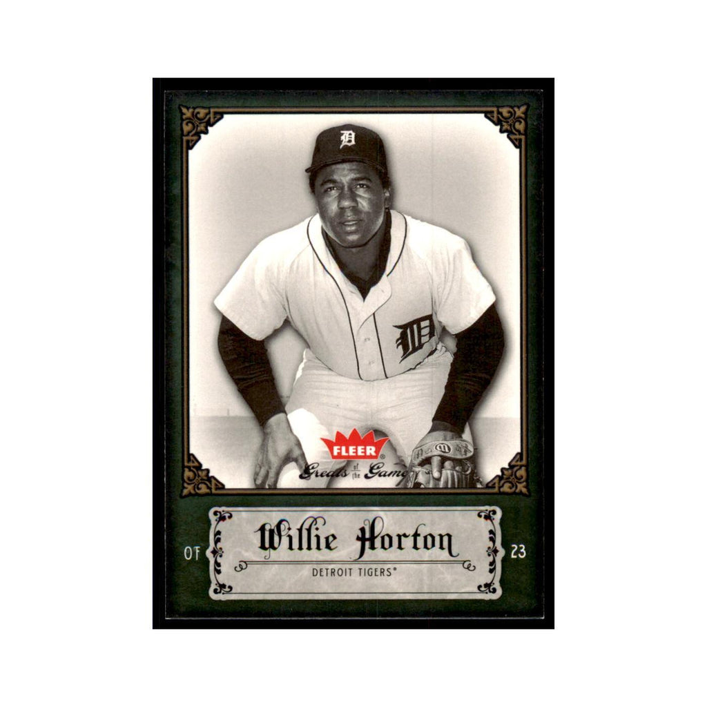 2006 Fleer Greats of the Game Willie Horton Baseball Cards #98