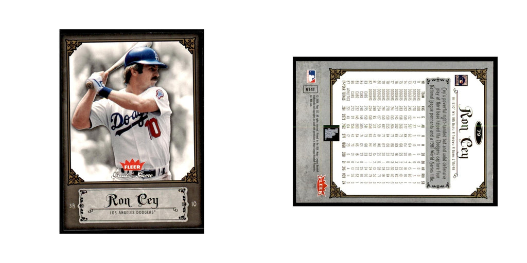 2006 Fleer Greats of the Game Ron Cey Baseball Cards #79