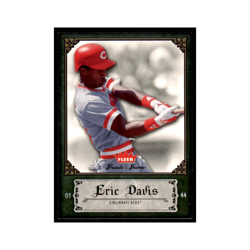 2006 Fleer Greats of the Game Eric Davis Baseball Cards #33
