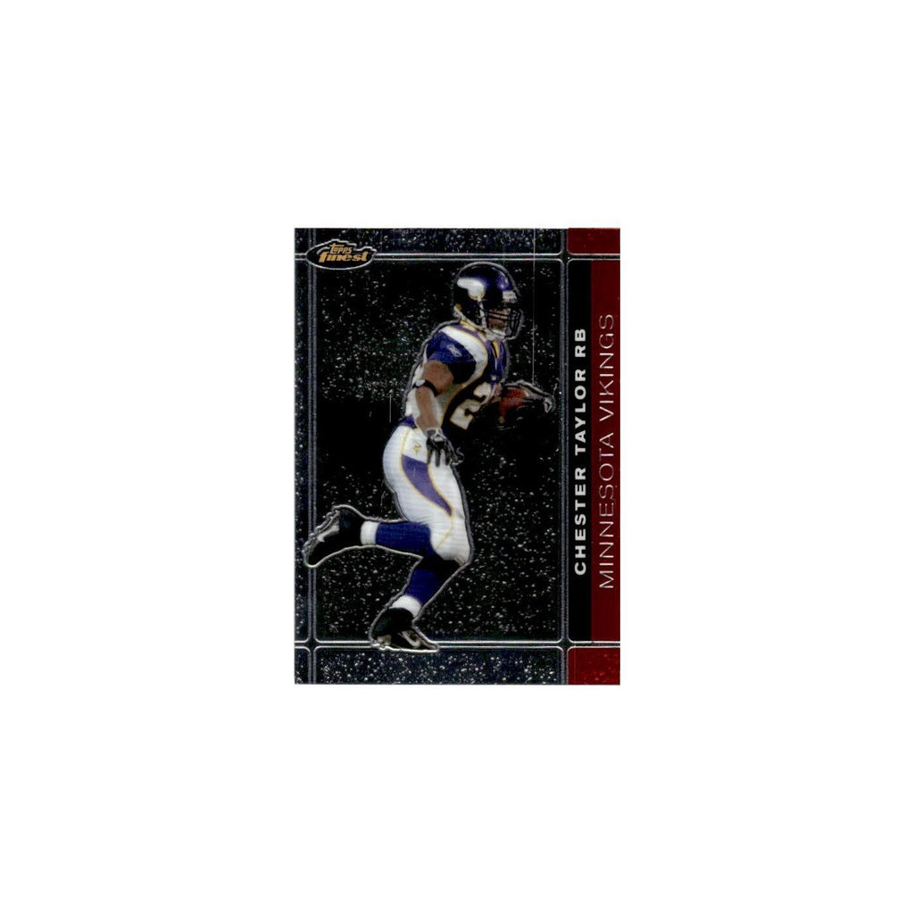 Chester Taylor 2007 Topps Finest #28 Football Card NM