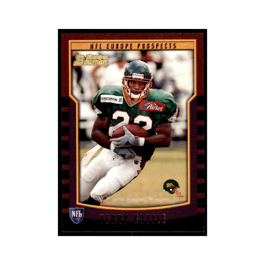2000 Bowman Terry Battle RC Football Cards #141