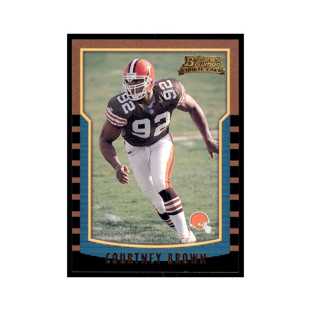 2000 Bowman Courtney Brown RC Football Cards #169
