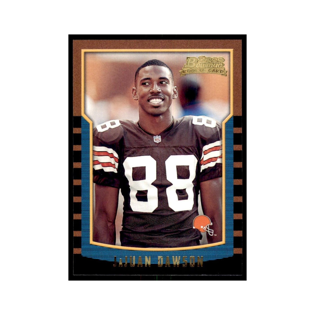 2000 Bowman JaJuan Dawson RC Football Cards #240
